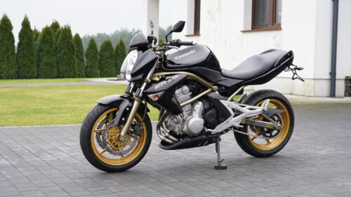 KAWASAKI, ER6n  Czarne