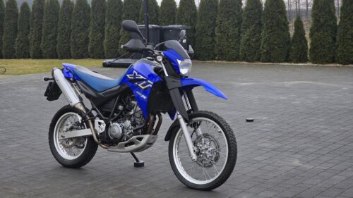YAMAHA, XT 660 r  — niebieska  — 2006