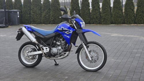 YAMAHA, XT 660 r  — niebieska  — 2006