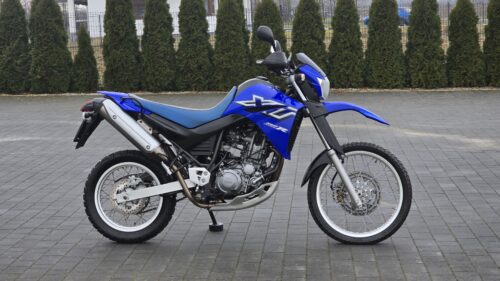 YAMAHA, XT 660 r  — niebieska  — 2006