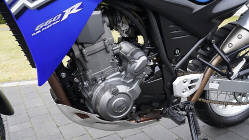 YAMAHA, XT 660 r  — niebieska  — 2006