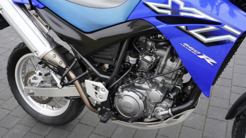 YAMAHA, XT 660 r  — niebieska  — 2006