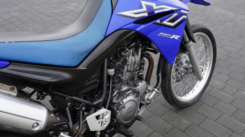 YAMAHA, XT 660 r  — niebieska  — 2006