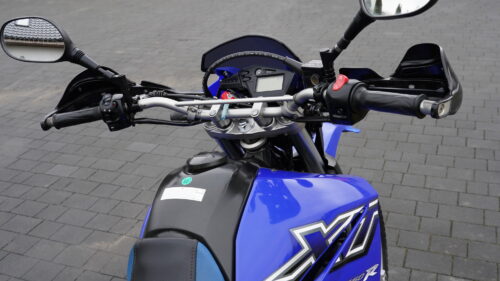 YAMAHA, XT 660 r  — niebieska  — 2006